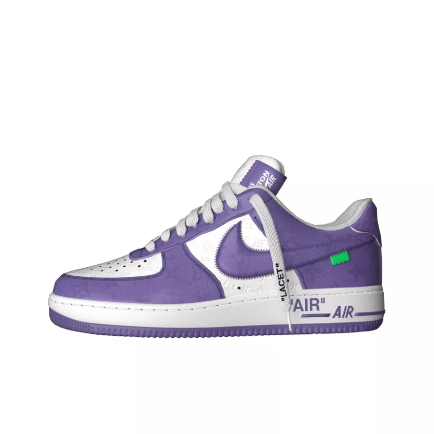 【新商品発売】【今年の新商品】LOUIS VUITTON X NIKE AIR FORCE1 LOW【本物保証】【代金引換】七色