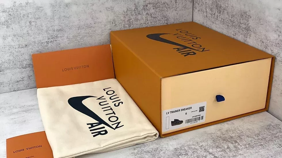 SS-22 LOUIS VUITTON X NIKE AIR FORCE 1 SNEAKERS【本物保証】【代金引換】