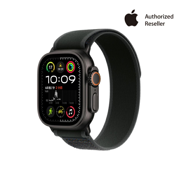 Apple Watch Ultra 2 ブラックチタニウムケースとブラックトレイルループ ケースサイズ：49mm GPS＋Cellularモデル 本体のみ 新品 純正 国内正規品 Apple認定店 アップルウォッチ モバイル公式 