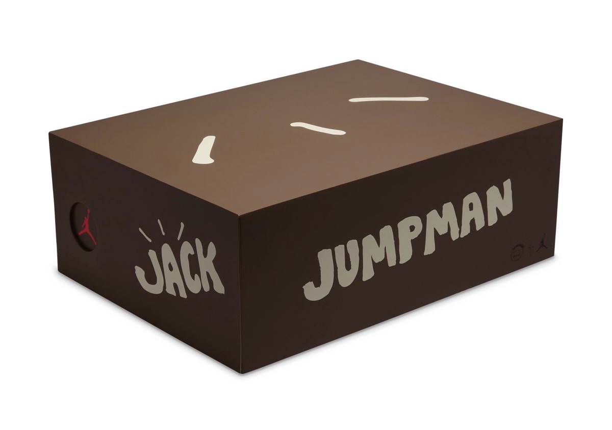 Travis Scott × Nike Jordan Jumpman Jack TR “Sail and Dark Mocha”