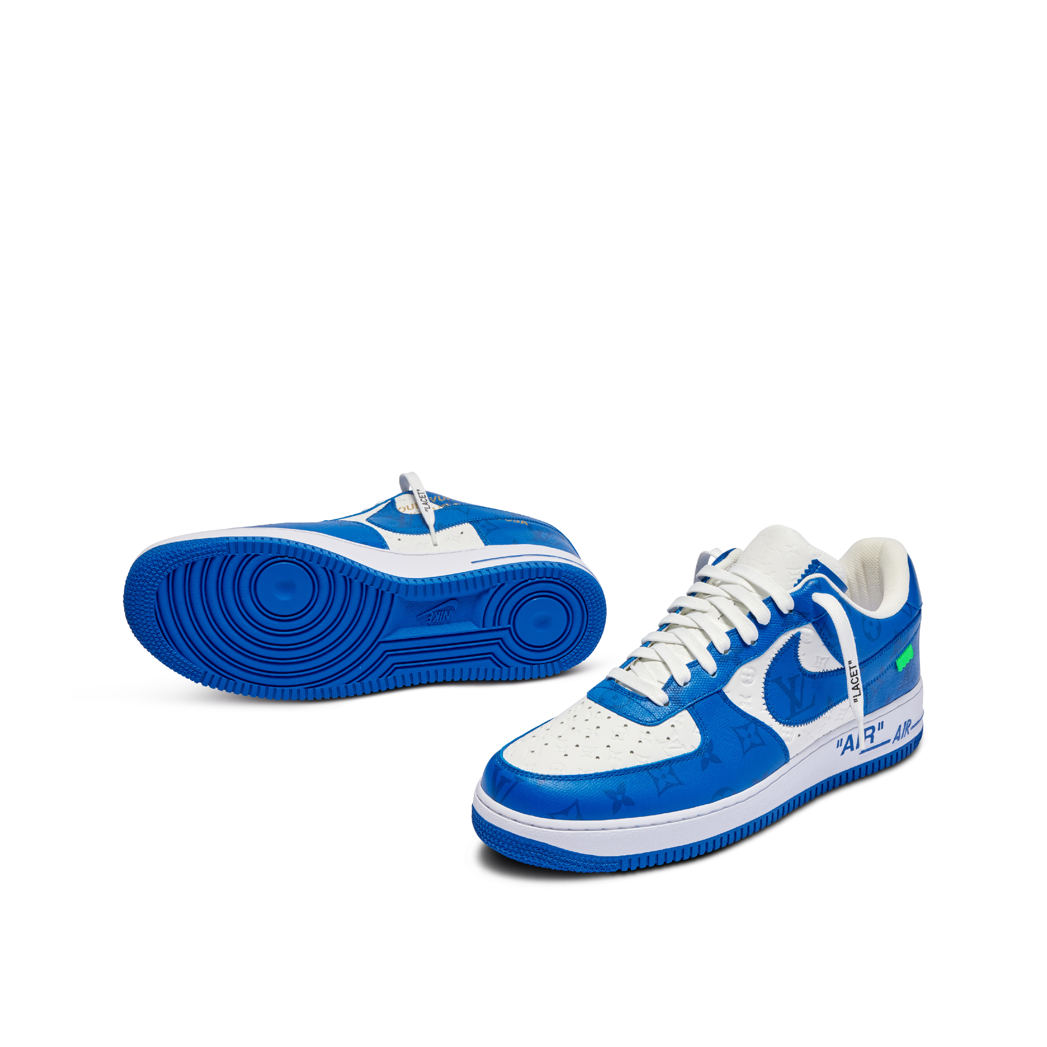 【新商品発売】【今年の新商品】LOUIS VUITTON X NIKE AIR FORCE1 LOW【本物保証】【代金引換】七色