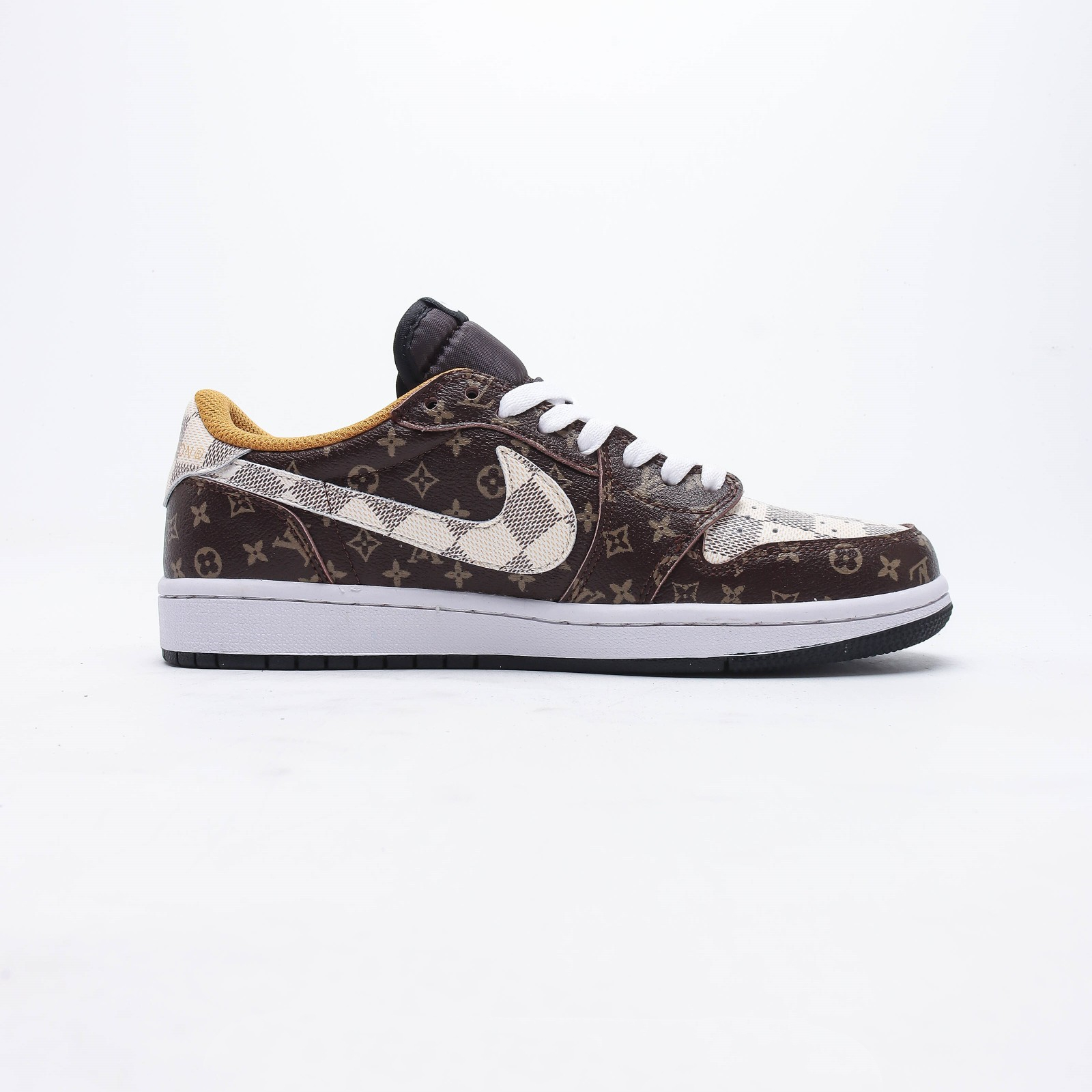【日本未入荷】Louis Vuitton x Travis Scott x Nike Air Jordan 1 Low OG SP"Damier Azur/LV Monogram"【正規品】[代金引換]