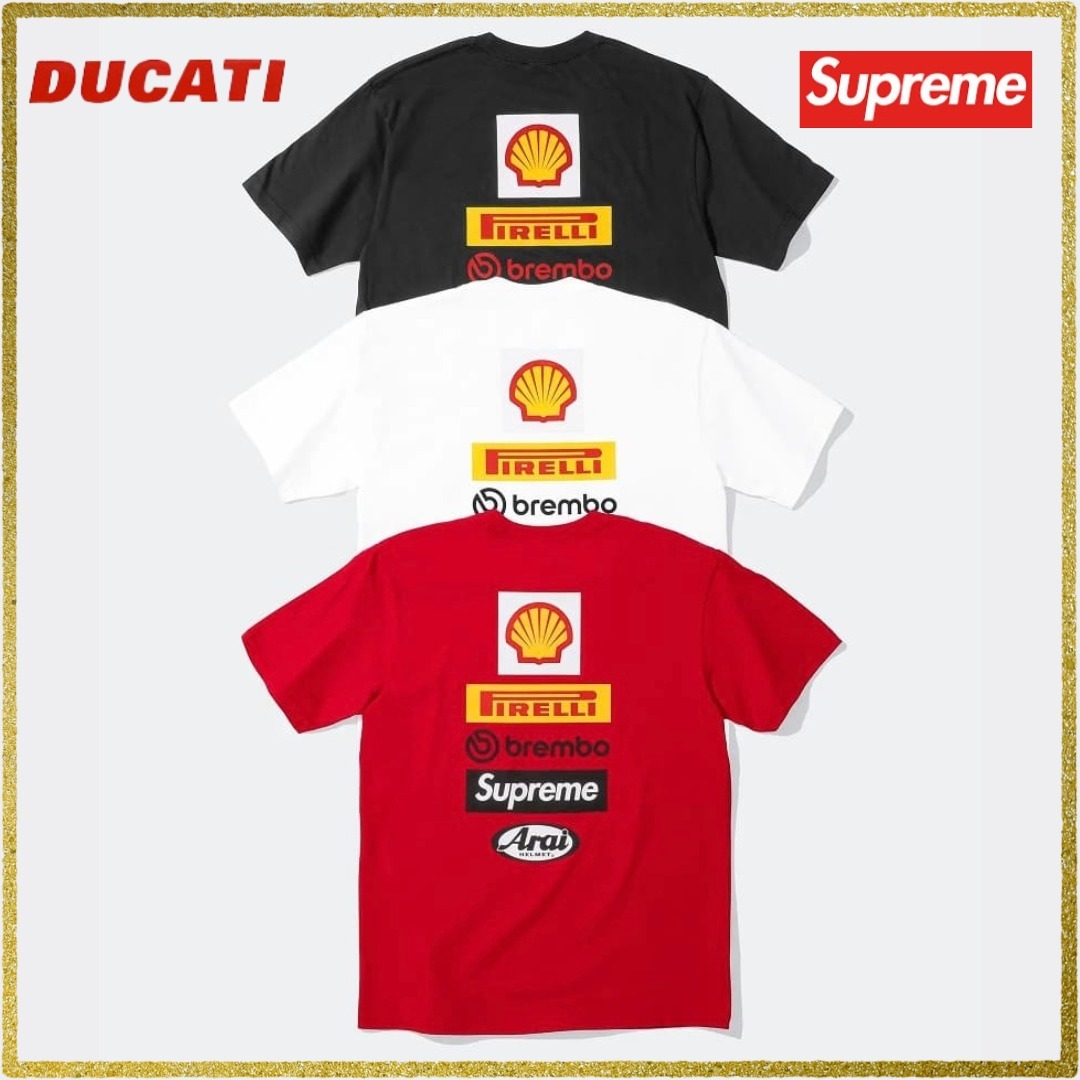 【24SS】Supreme × Ducati Logos Tee シュプリーム