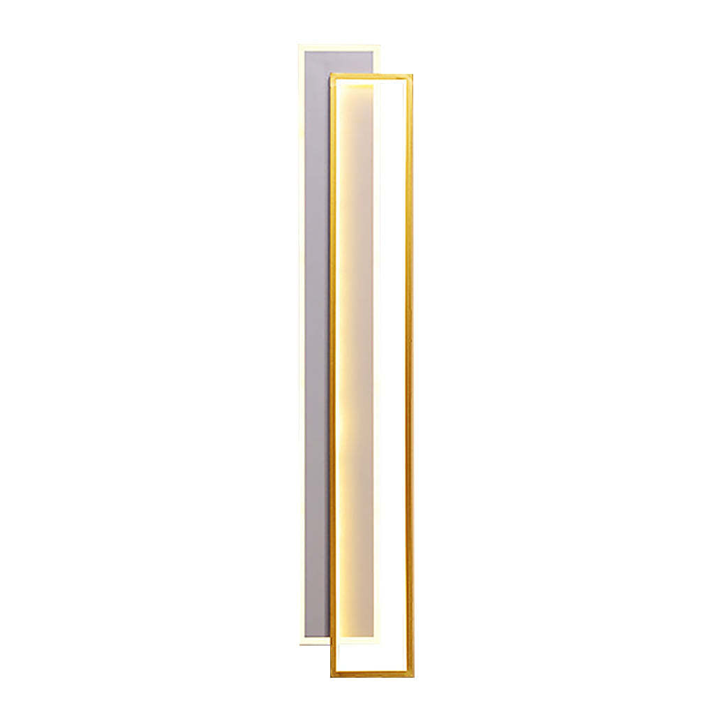 Minimalist Personalized Creative LED Three Color Dimming Strip Wall Lamp-Lighom