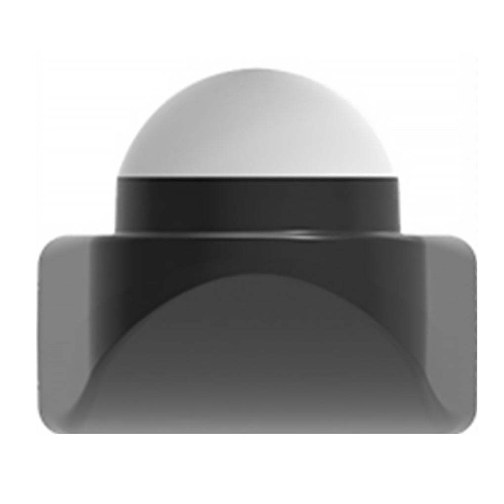 Round Waterproof LED Black Modern Up and Down Lights Outdoor Wall Sconces-Lighom