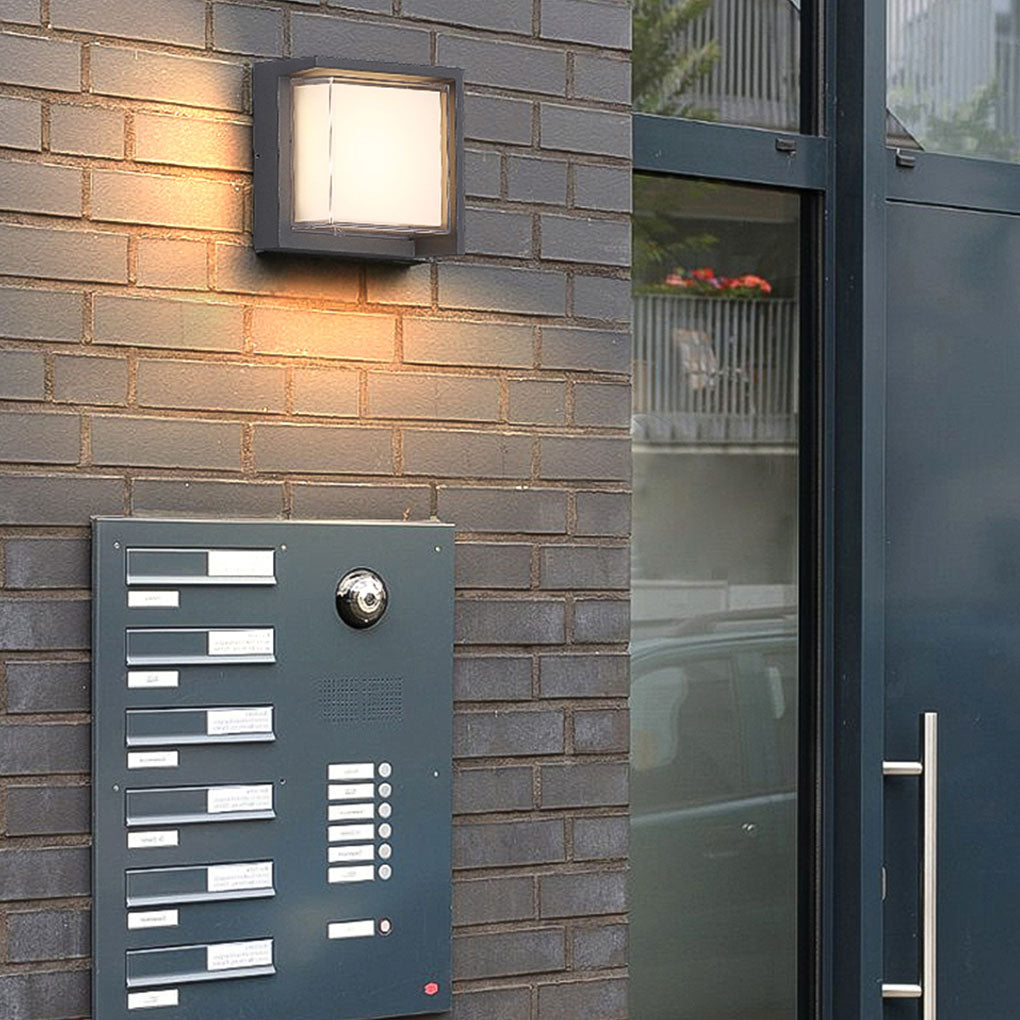 Modern Outdoor Wall Lights Round & Square Waterproof Designs for Gardens & Villas-Lighom