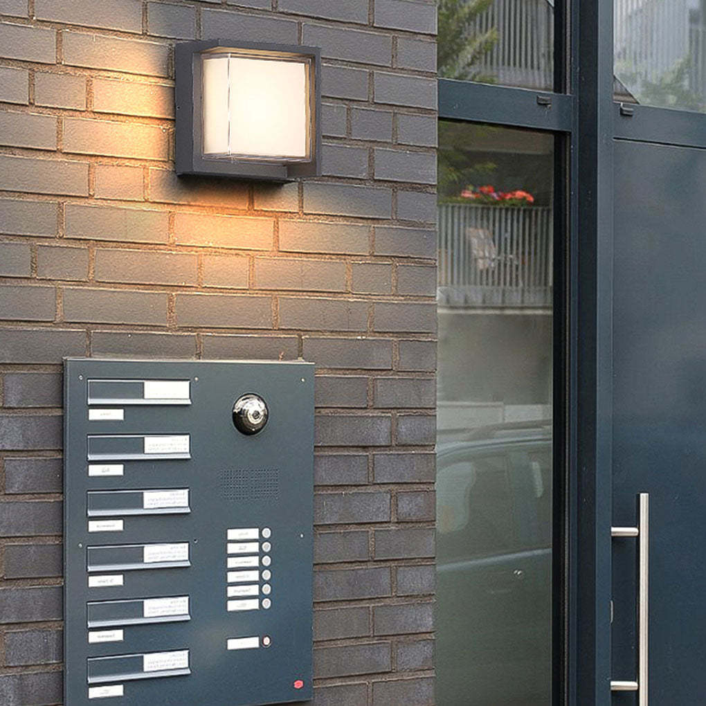 Modern Outdoor Wall Lights Round & Square Waterproof Designs for Gardens & Villas-Lighom