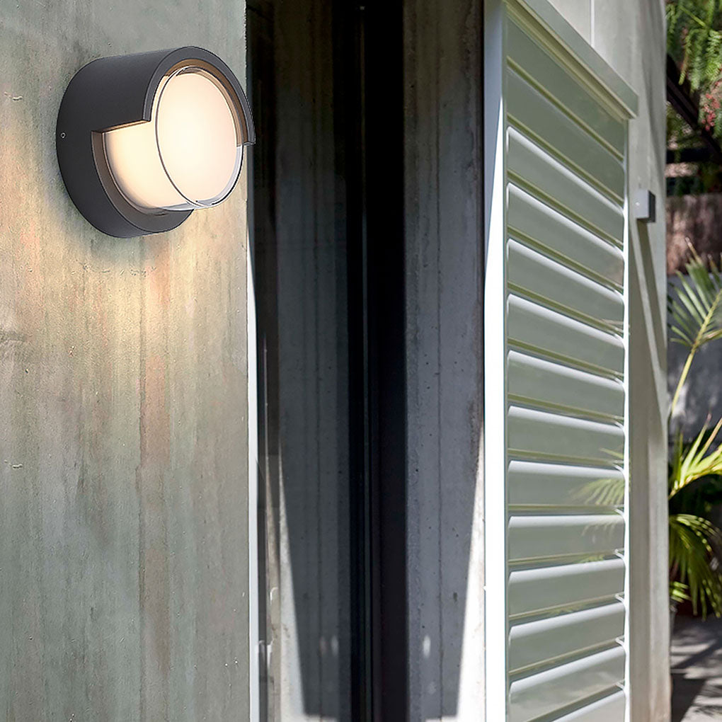 Modern Outdoor Wall Lights Round & Square Waterproof Designs for Gardens & Villas-Lighom
