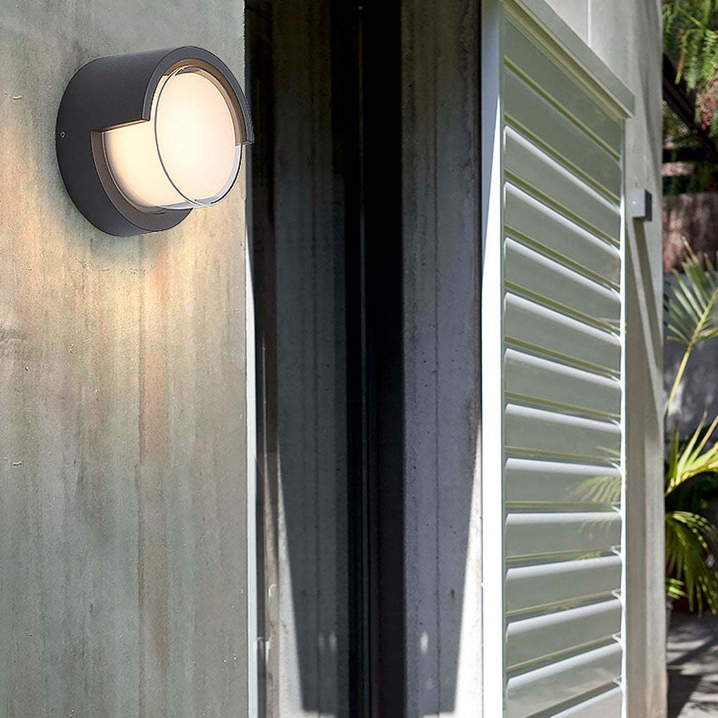 Modern Outdoor Wall Lights Round & Square Waterproof Designs for Gardens & Villas-Lighom