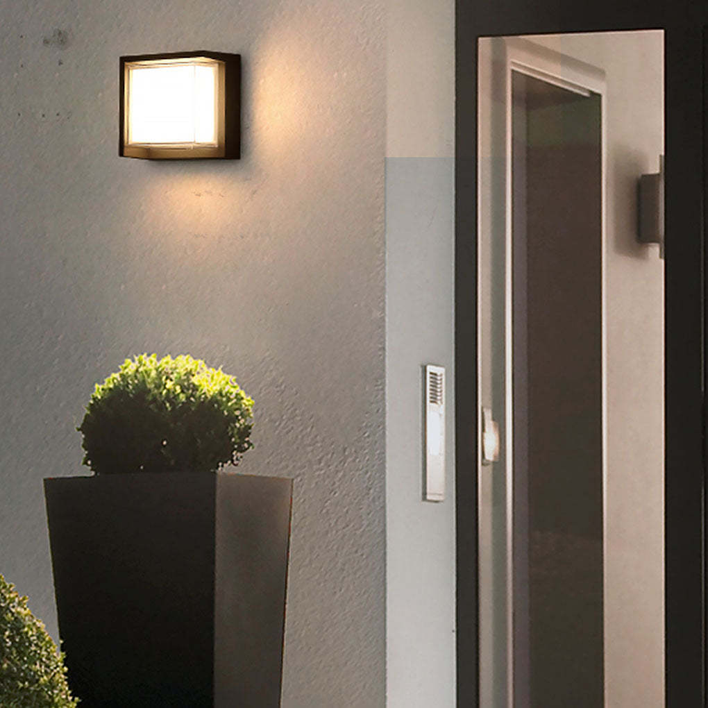 Modern Outdoor Wall Lights Round & Square Waterproof Designs for Gardens & Villas-Lighom