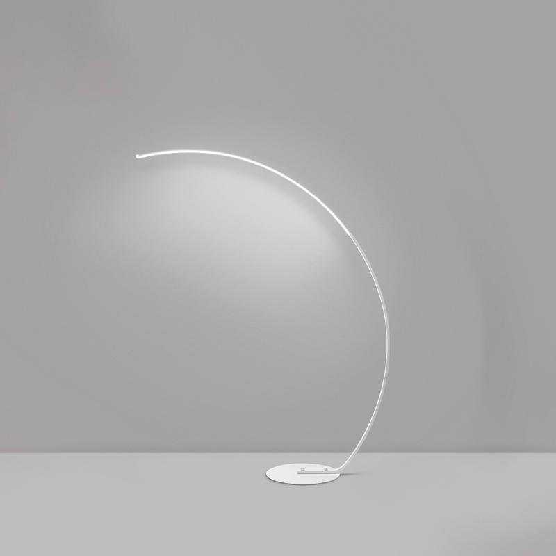 Strip LED Arc Floor Lamps-Lighom