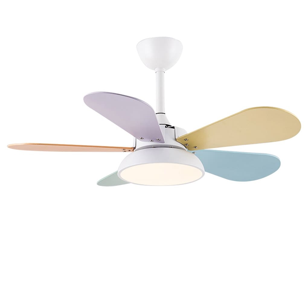 Nordic Cartoon Reversible Noiseless Kids Ceiling Fan