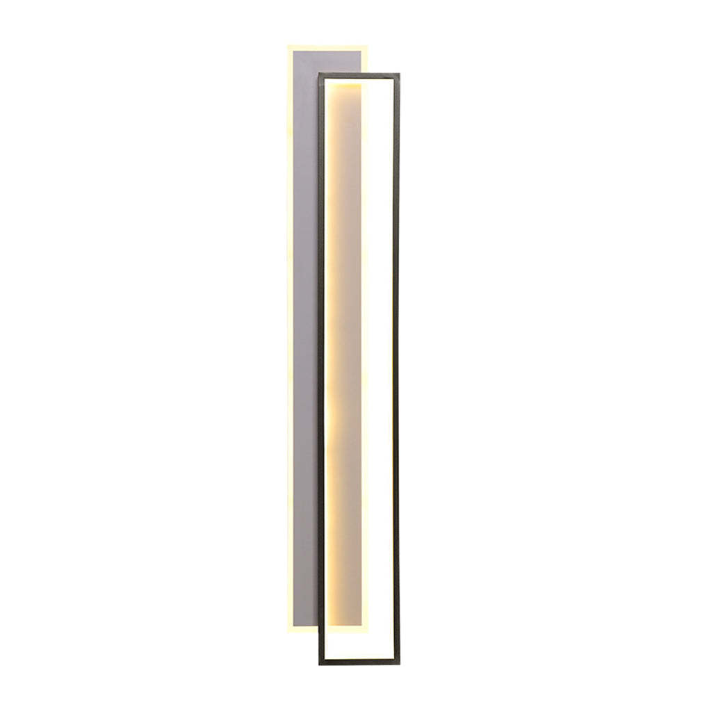 Minimalist Personalized Creative LED Three Color Dimming Strip Wall Lamp-Lighom