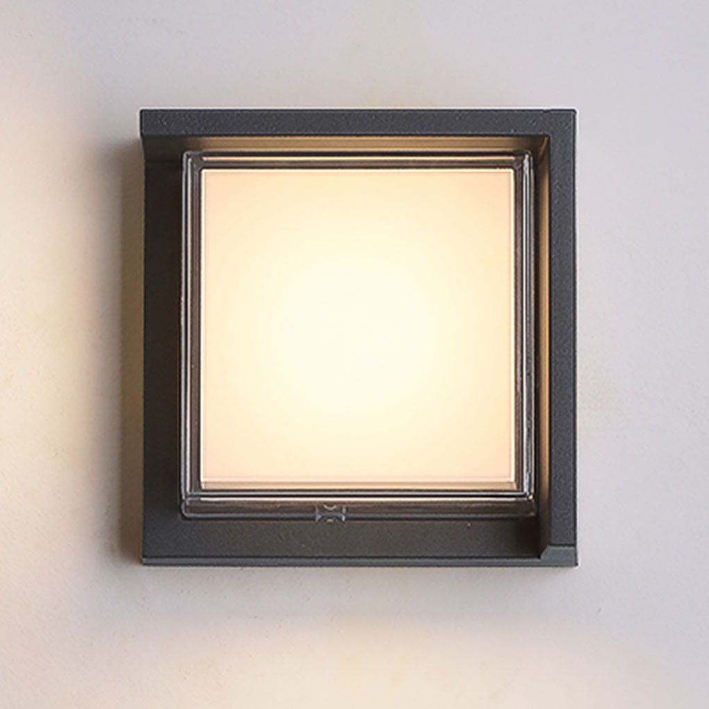Modern Outdoor Wall Lights Round & Square Waterproof Designs for Gardens & Villas-Lighom