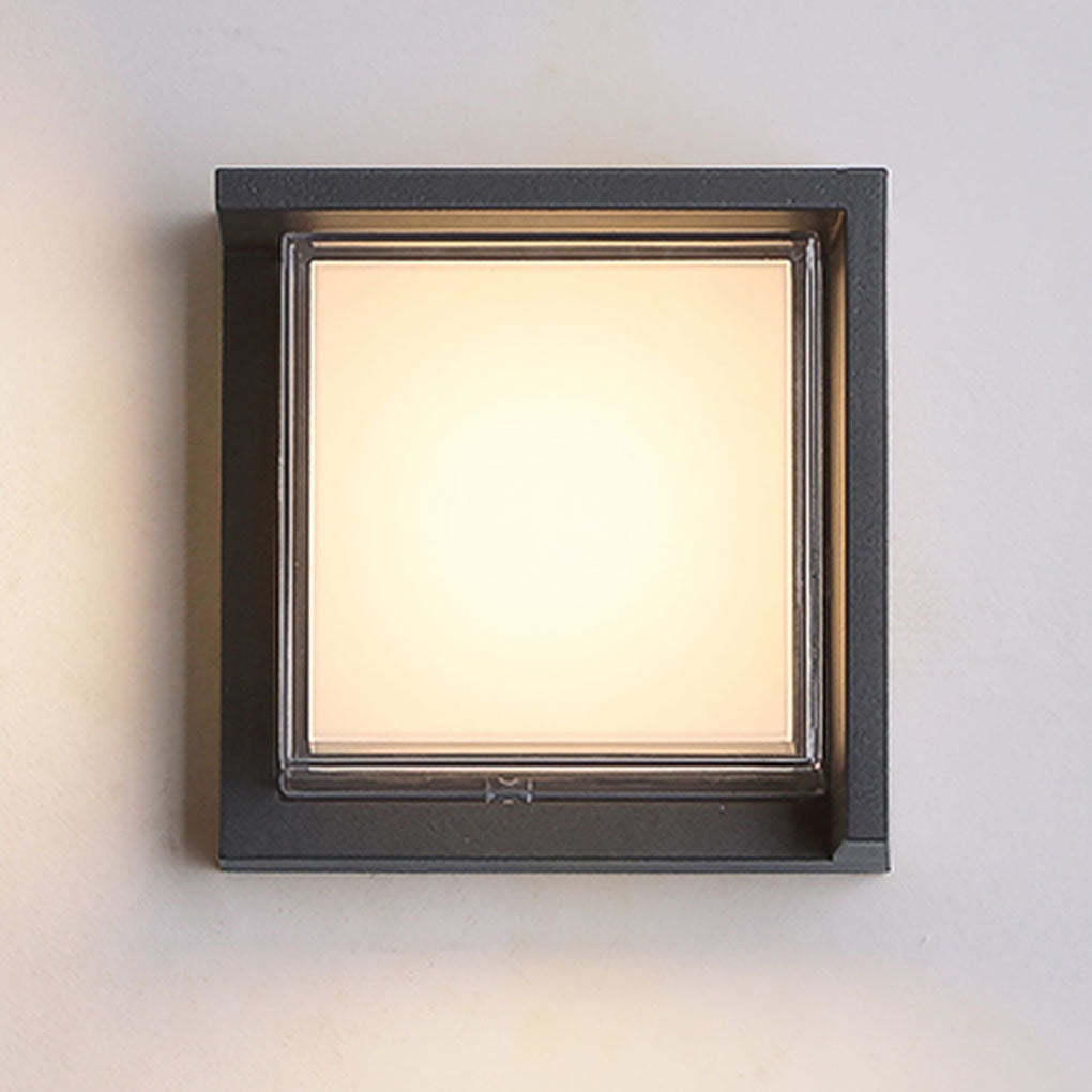 Modern Outdoor Wall Lights Round & Square Waterproof Designs for Gardens & Villas-Lighom