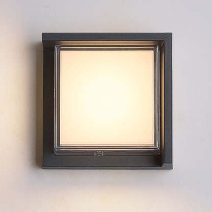 Modern Outdoor Wall Lights Round & Square Waterproof Designs for Gardens & Villas-Lighom