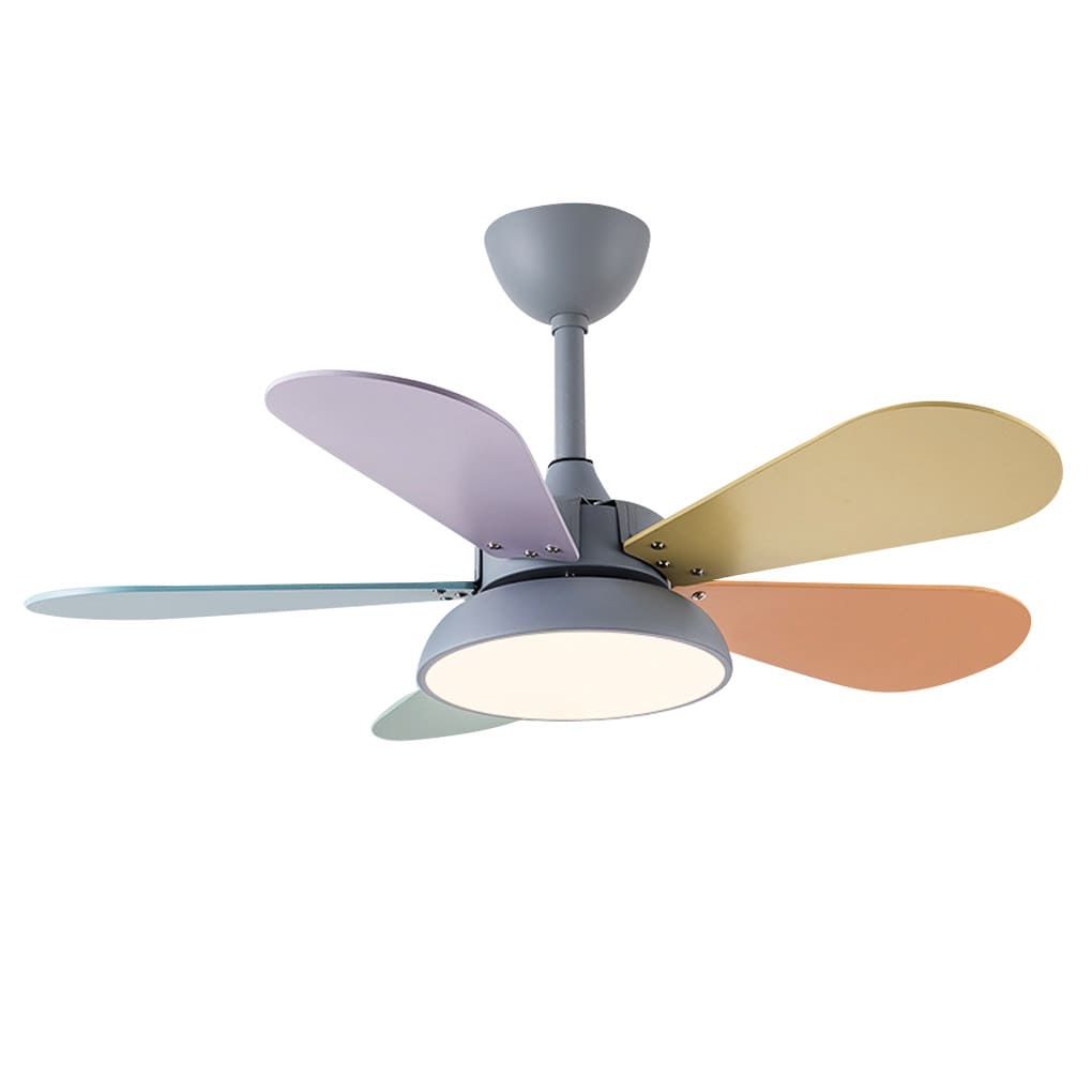 Nordic Cartoon Reversible Noiseless Kids Ceiling Fan