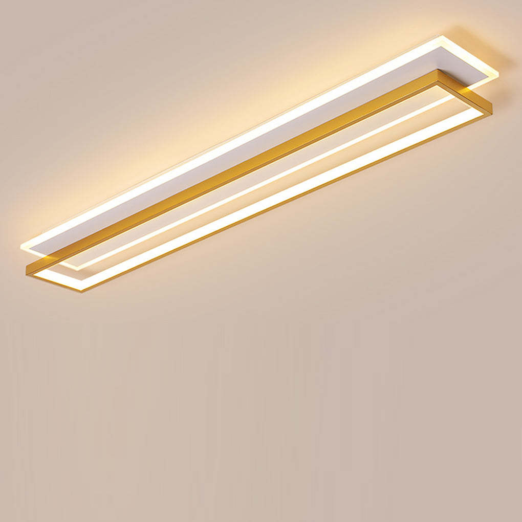 Minimalist Personalized Creative LED Three Color Dimming Strip Wall Lamp-Lighom