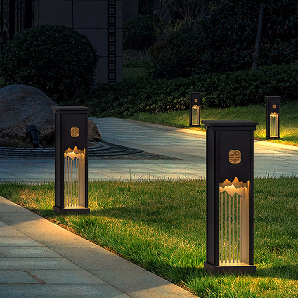 Classical Simple Outdoor Waterproof Landscape Lighting Decorative LED Lawn Light-Lighom