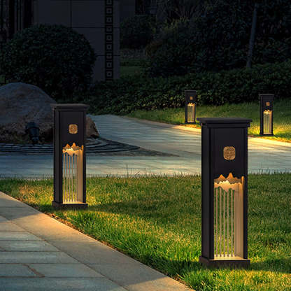 Classical Simple Outdoor Waterproof Landscape Lighting Decorative LED Lawn Light-Lighom