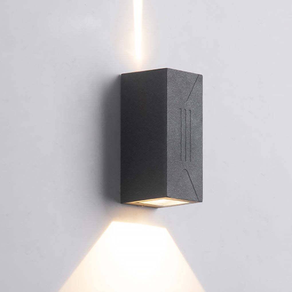 Waterproof Outdoor Up and Down Lights LED Wall Lamp for Villa Balcony Garden-Lighom