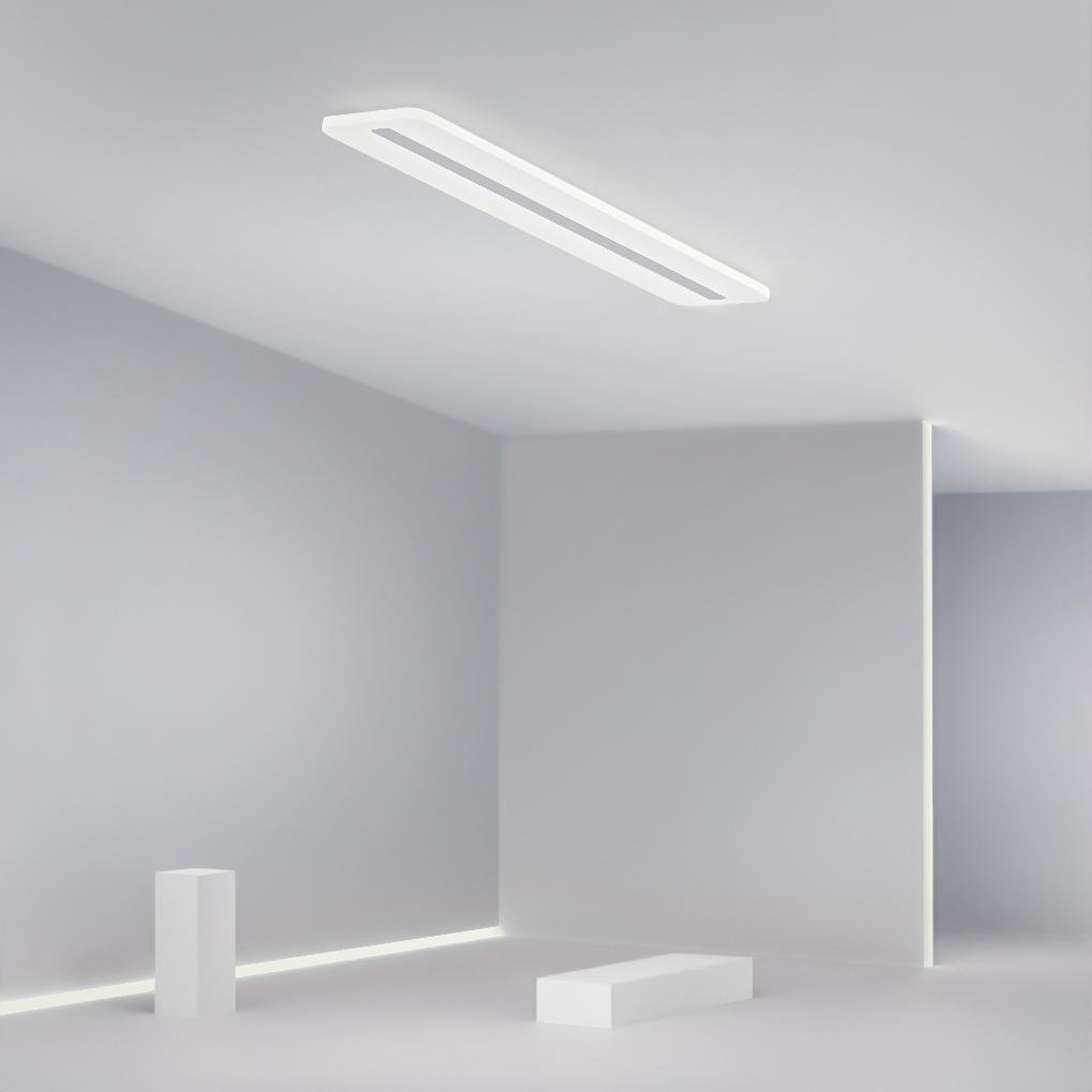 Stepless Dimming Strip Industrial Flush Mount Kitchen Lighting Dining Room Lighting Ceiling Light-Lighom