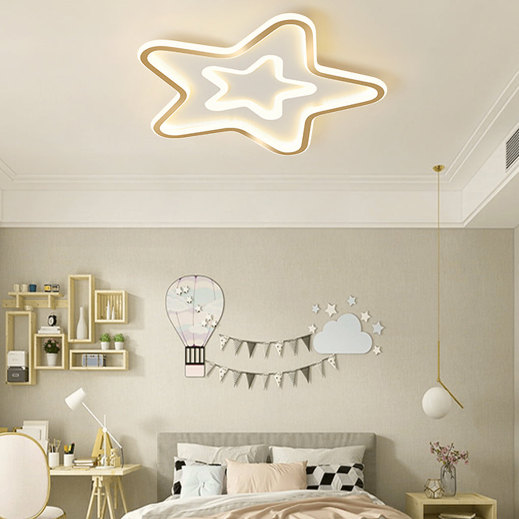Nordic Simple Ultra-Thin Five-Pointed Ceiling
