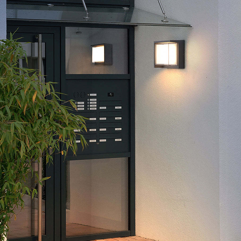 Modern Outdoor Wall Lights Round & Square Waterproof Designs for Gardens & Villas-Lighom