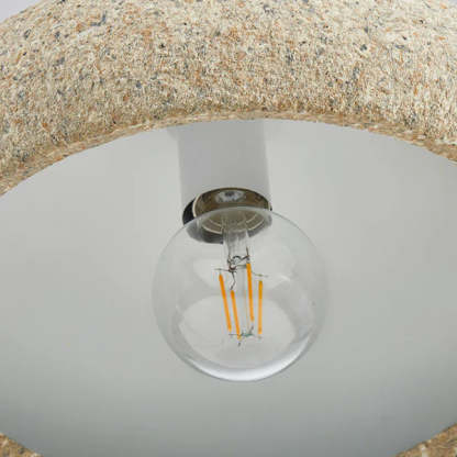 Creative Stone Beige Pendant Light For Dining Room