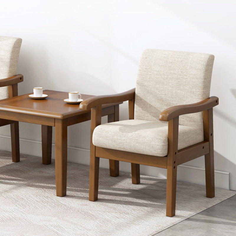 Modern Rubber Wood Cotton