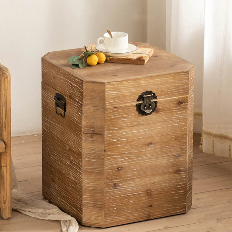Traditional end rectangular wood end & side tables