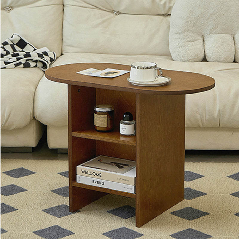 Traditional faux panel end & side tables in wood leather glass