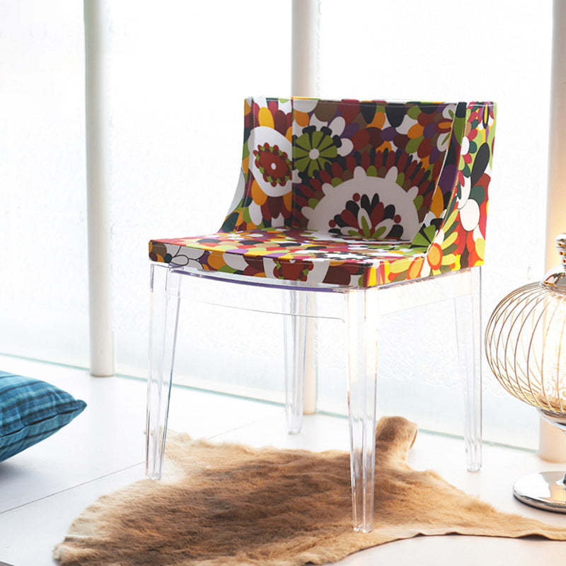 Art Deco Fabric Dining Chair