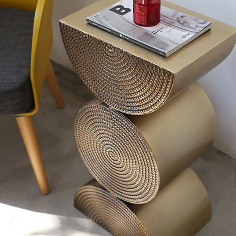 Scandinavian Rectangular Iron Side Table