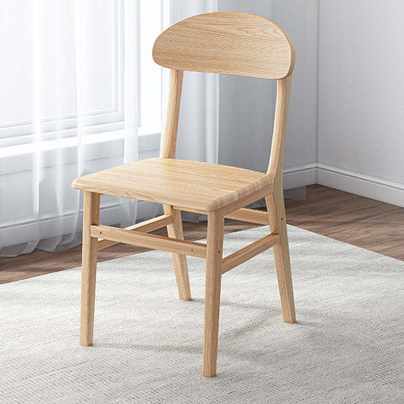 Nordic Wood Elliptical Dining Chair