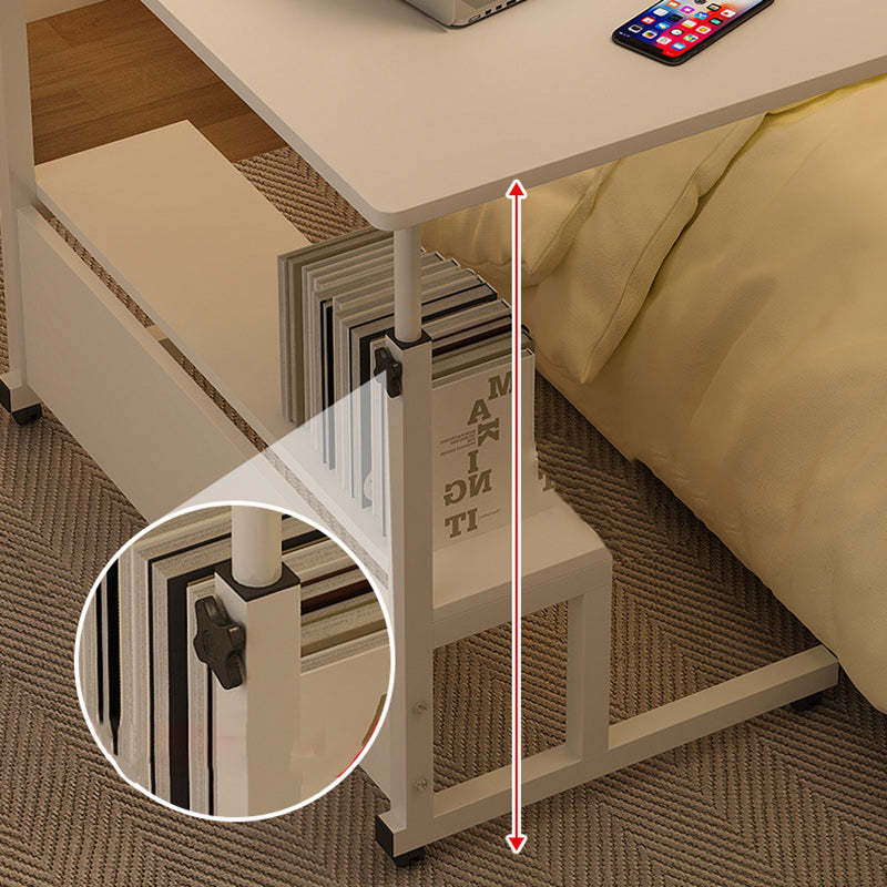 Minimalist Wood Steel Study Side Table