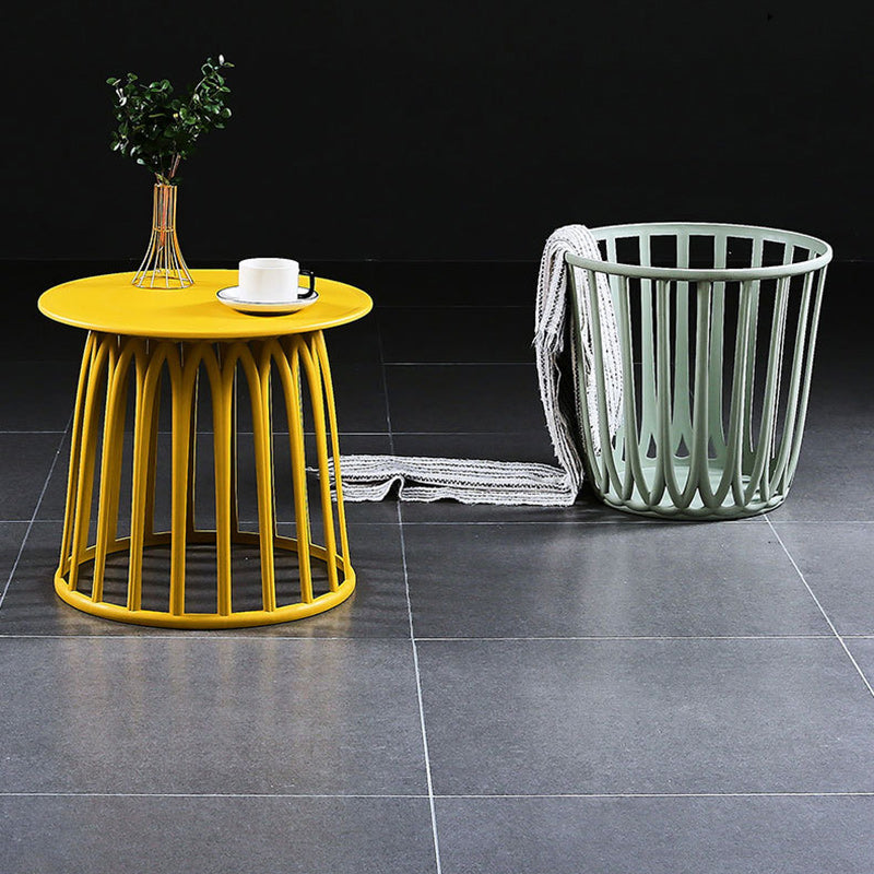 Scandinavian Skeleton Column Side Table