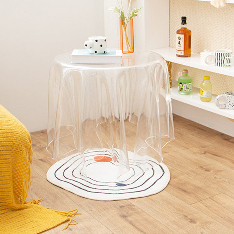 Scandinavian Magic Acrylic Glass End Table — Clear Color