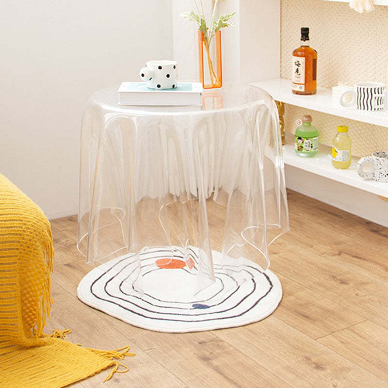 Scandinavian Magic Acrylic Glass End Table — Clear Color