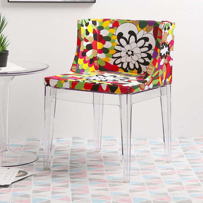 Art Deco Fabric Dining Chair