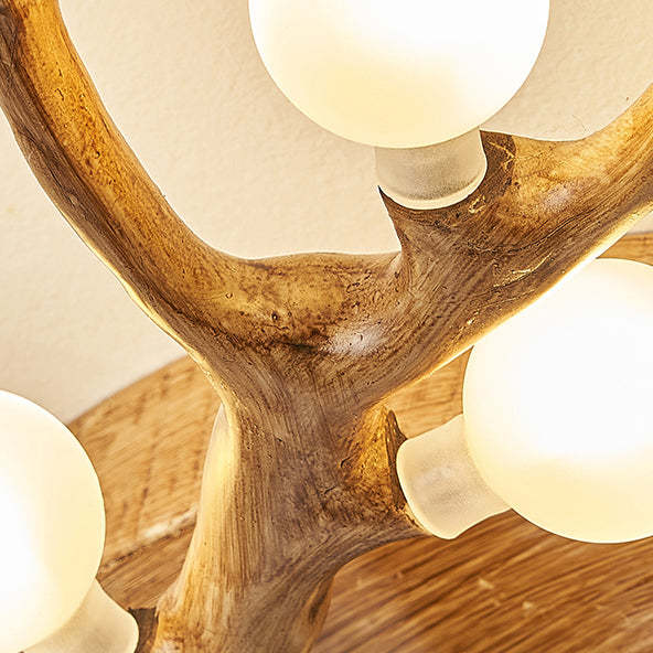 Scandinavian Polymer Branch Ball Ceiling Light
