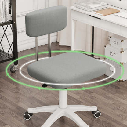 Minimalist Fabric Plastic Steel Desk Chair