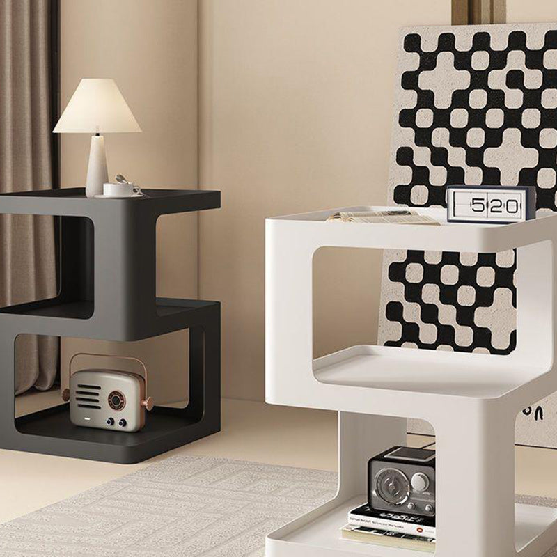 Minimalist Iron 3-Tier Side Table