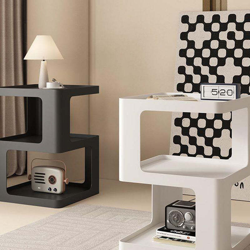 Minimalist Iron 3-Tier Side Table