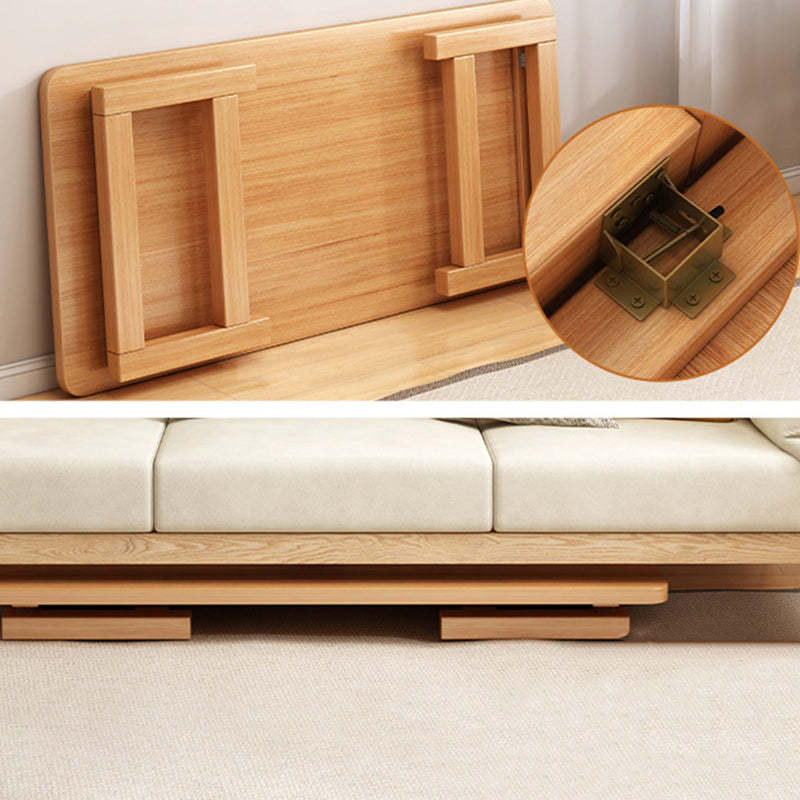 Minimalist Foldable Solid Wood Coffee Table