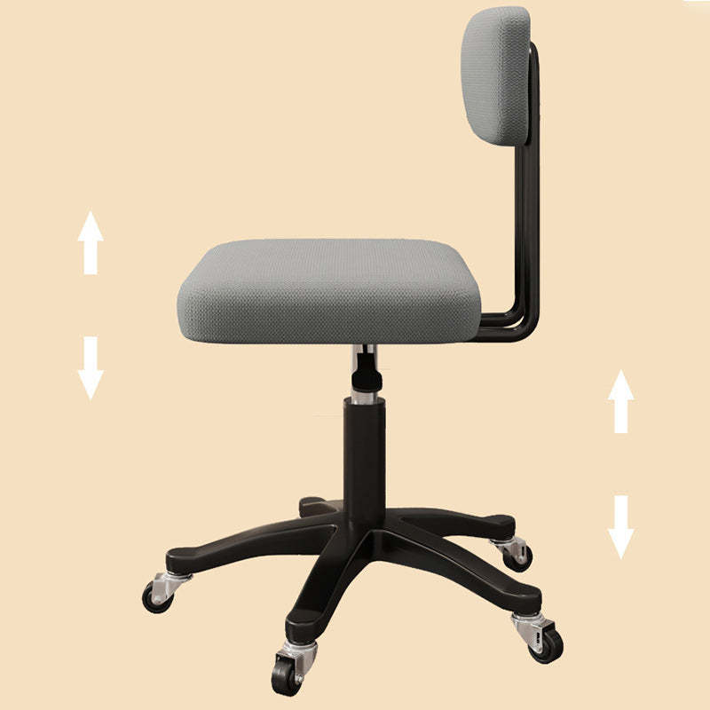 Minimalist Fabric Plastic Steel Desk Chair