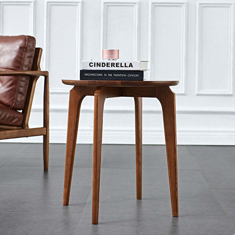 Vintage Round Solid Wood Coffee Table