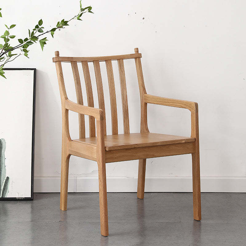 Scandinavian Bent Upholstered Wood Chair