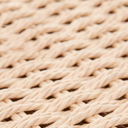Chinese Kraft Rope Wood Accent Chair