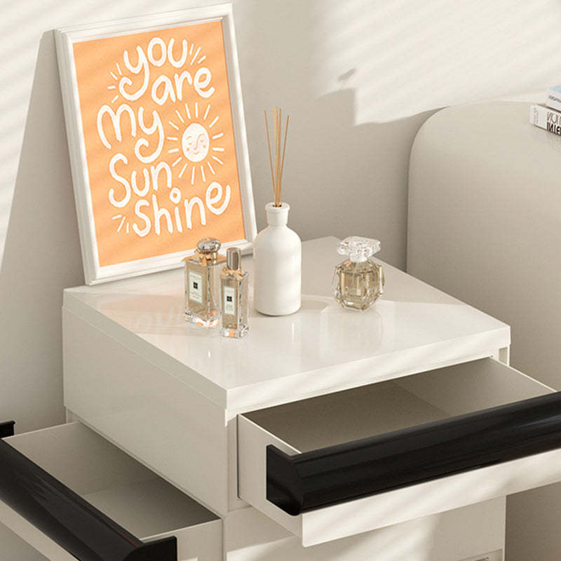 Scandinavian Cubic Movable Nightstand 2/3/4-Drawer — 3 / Green